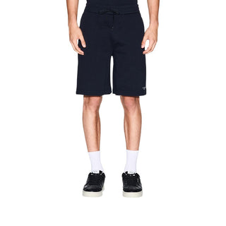 Blue Cotton Knee Length