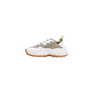Bicolor Polyethylene Athletic Sneakers