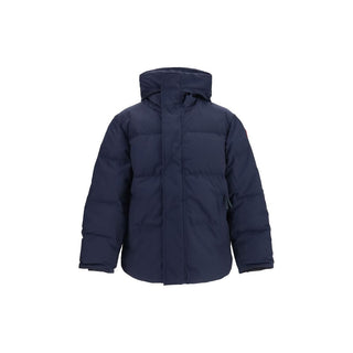 Blue Recycled Polyester Parka