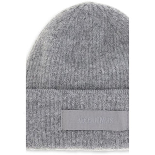 Gray Alpaca Vicugna Pacos Beanie