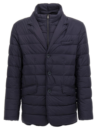Blue Polyamide Jacket