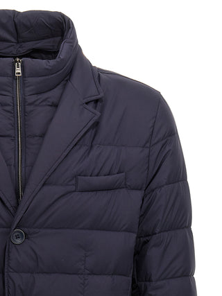 Blue Polyamide Jacket