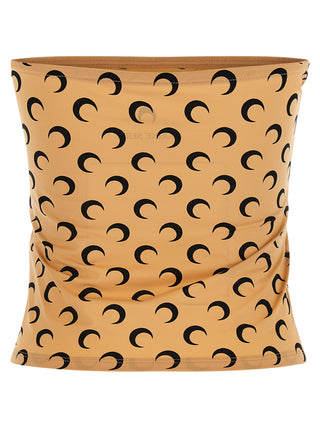 Beige Polyamide T-Shirt