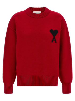Red Wool Cardigan