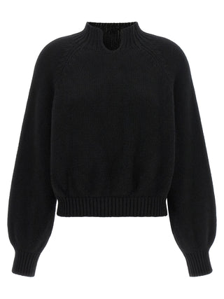 Black Cashmere Cardigan