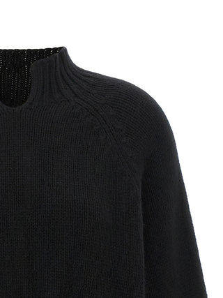 Black Cashmere Cardigan