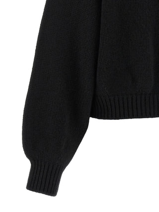 Black Cashmere Cardigan