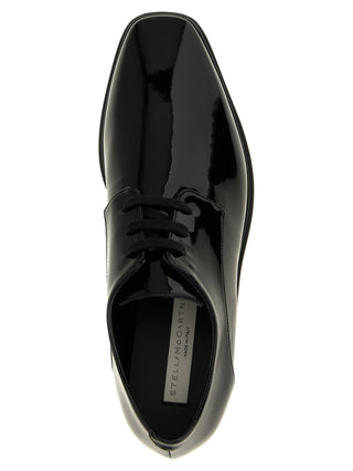 Black Polyethylene Wedge Sandals