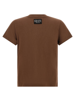 Brown Cotton T-Shirt