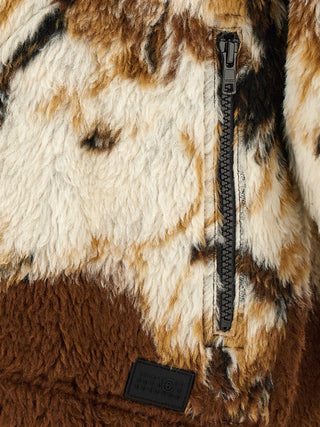 Brown Polyethylene Sweatshirt
