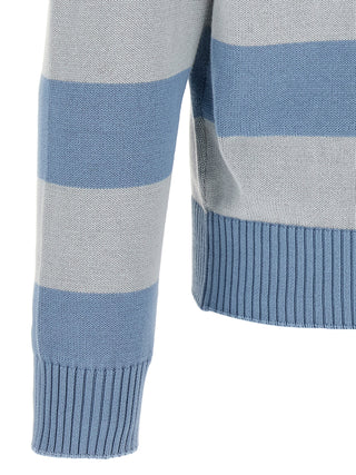 Blue Cotton Polo Shirt