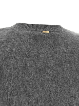 Gray Wool Cardigan
