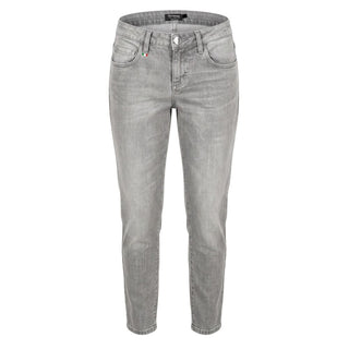 Grey Cotton Women's Jeans