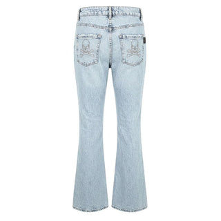 Blue Cotton Women's Jeans