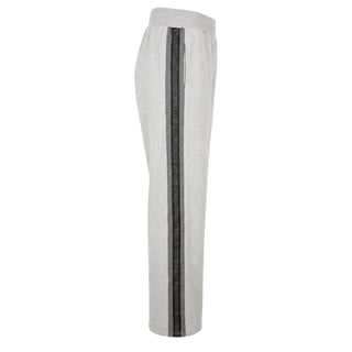 Grey Cotton Women's Pants