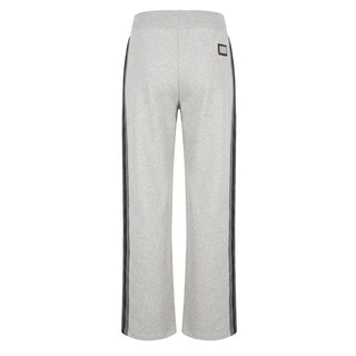 Grey Cotton Women's Pants