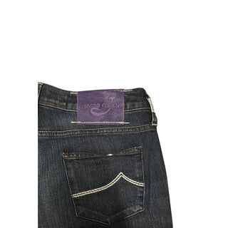 Blue Cotton Women Jeans