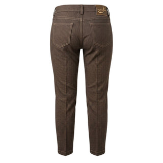 Brown Wool Women Pants