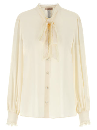White Viscose Blouse