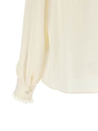 White Viscose Blouse