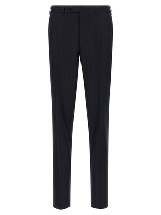 Blue Wool Two-Piece Suit