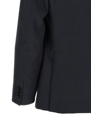 Blue Wool Two-Piece Suit