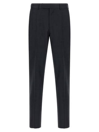 Blue Wool Two-Piece Suit