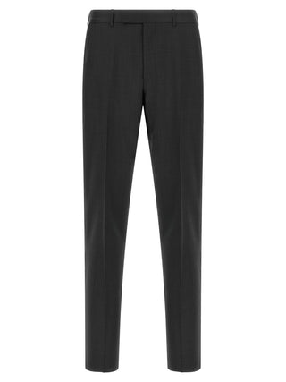 Gray Wool Two-Piece Suit