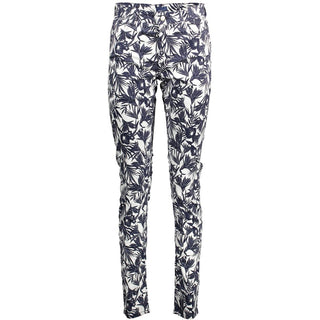 Blue Organic Cotton Women's Trouser