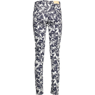 Blue Organic Cotton Women's Trouser