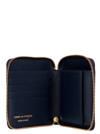 Blue Calfskin Wallet