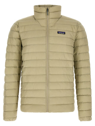 Beige Nylon Shell Jacket