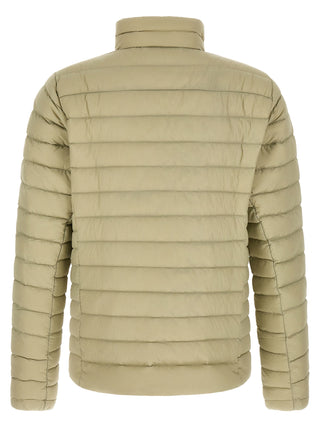 Beige Nylon Shell Jacket