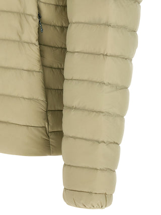 Beige Nylon Shell Jacket