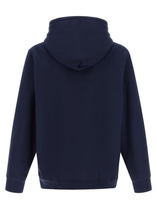 Blue Polyester Sweatshirt