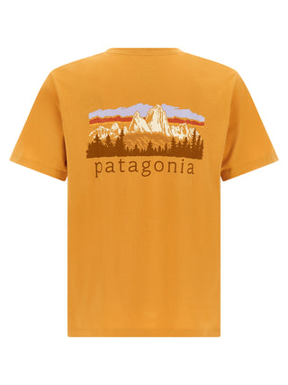 Orange Cotton T-Shirt
