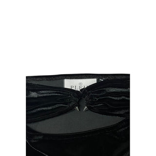 Black Cotton Women Skirt