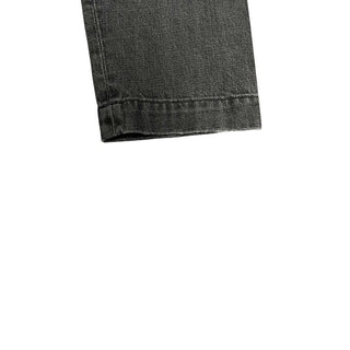 Grey Cotton Women Jeans