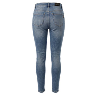 Blue Cotton Women Jean