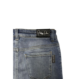 Blue Cotton Women Jean