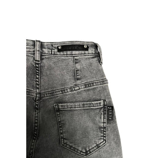 Grey Cotton Women Pants