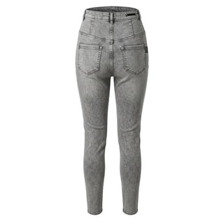 Grey Cotton Women Pants