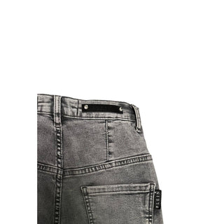 Grey Cotton Women Pants