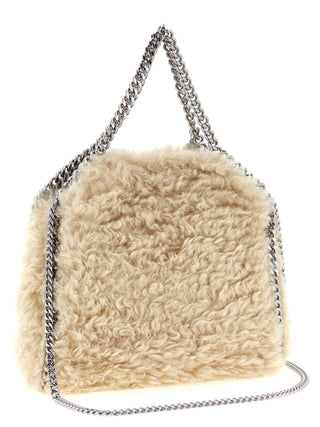 Beige Polyester Handbag