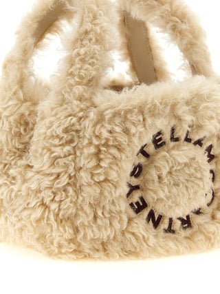 Beige Polyester Shoulder Bag