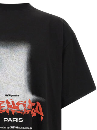 Black Cotton T-Shirt