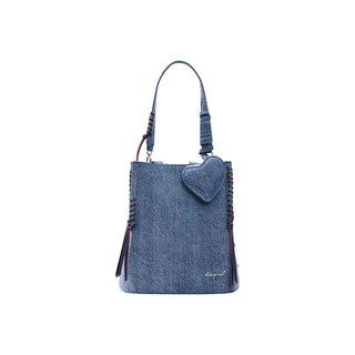 Blue Cotton Backpack