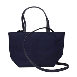 Blue Nylon Handbag