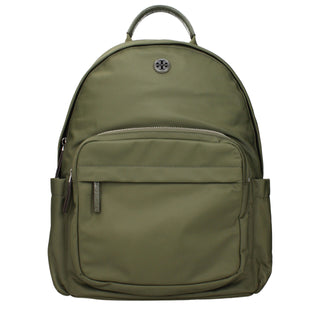 Green Nylon Backpack