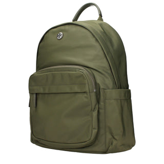 Green Nylon Backpack
